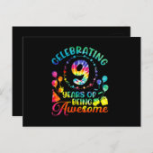 9 jaar Geweldige zijn 9e verjaardagscadeau Briefkaart (Voorkant / Achterkant)