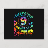 9 jaar Geweldige zijn 9e verjaardagscadeau Briefkaart (Voorkant)