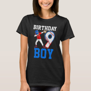 9 jaar oud Baseball Schat negende verjaardag Spo T-shirt
