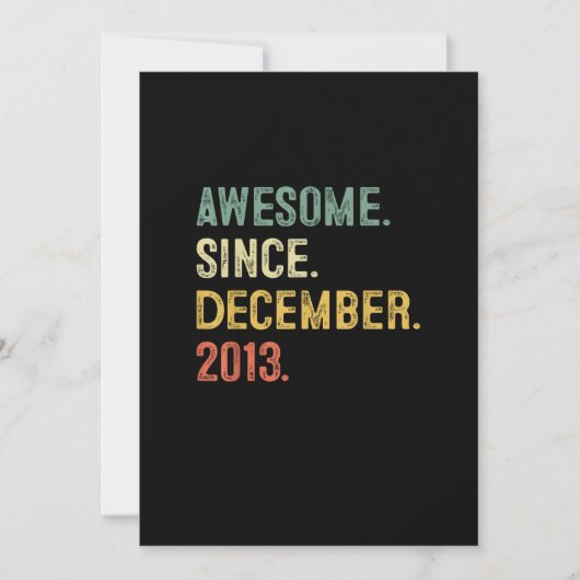 9 jaar oude Gift 9th Birthday Boy Geweldige sinds Kaart (Voorkant)