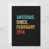 9 jaar oude Gift 9th Birthday Boy Geweldige sinds Kaart (Voorkant)