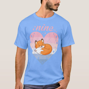 9 jaar oude juffrouw voor geboorte-meisje van 9 da t-shirt