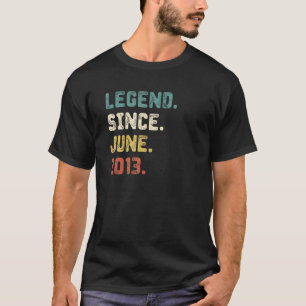 9 jaar oude legenda sinds juni 2013, 9 september 2 t-shirt