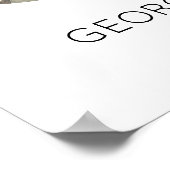 9 Jaar Samen Fotocollage Trouwverjaardag Poster (Hoek)