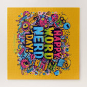 9 jan - Woord Nerd Dag Legpuzzel (Horizontaal)
