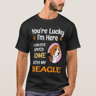 9 Je hebt geluk met mijn Beagle T-shirt