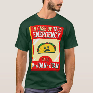 9 Juan in het Hoesje van Taco Emergency T-shirt