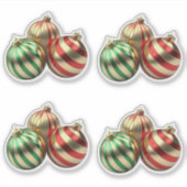 9 kerst sticker (Voorkant)