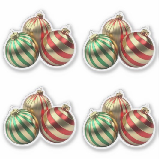 9 kerst sticker (Voorkant)