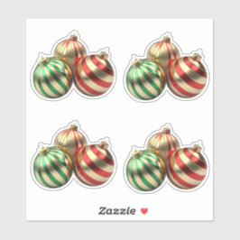 9 kerst sticker