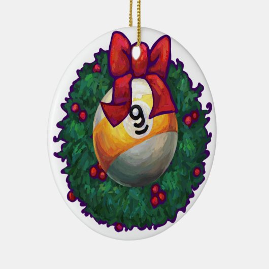 9 Kerstmis Keramisch Ornament (Rechts)