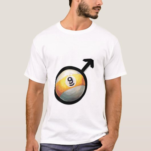 9 kogel t-shirt (Voorkant)