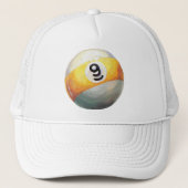 9 kogel trucker pet (Voorkant)