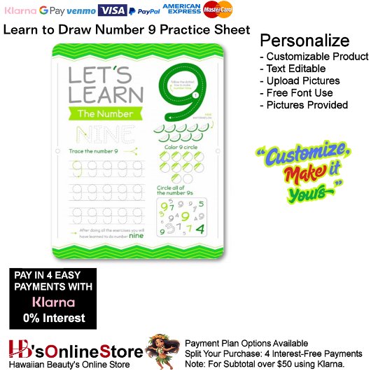 9 Learn To Draw Number 9 Teacher Home Schooling 