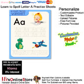 9 Learn To Spell Letter A Teacher Home Schooling