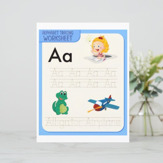 9 Learn To Spell Letter A Teacher Home Schooling (Staand voorkant)