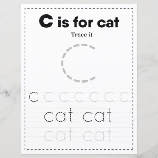 9 Learn To Spell Letter C Teacher Home Schooling (Voorkant)