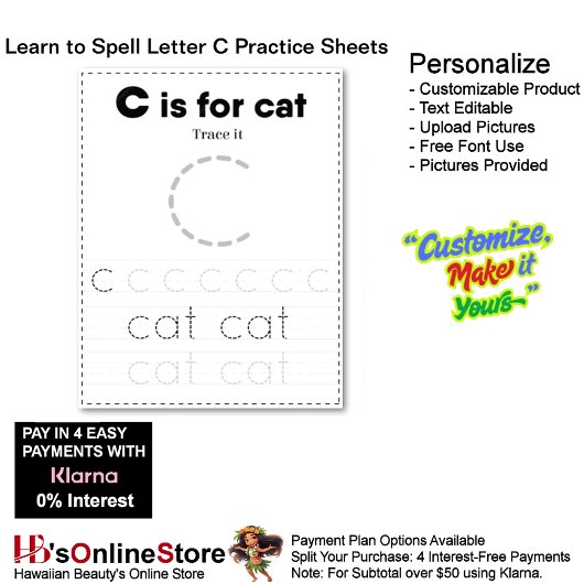 9 Learn To Spell Letter C Teacher Home Schooling