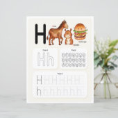 9 Learn To Spell Letter H Teacher Home Schooling (Staand voorkant)