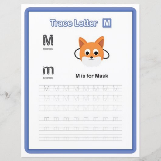 9 Learn To Spell Letter M Teacher Home Schooling (Voorkant)