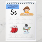 9 Learn To Spell Letter S Teacher Home Schooling (Voorkant)