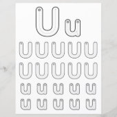 9 Learn To Spell Letter U Teacher Home Schooling (Voorkant)