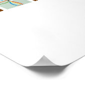 9-letter naam bordspel alfabet poster (Hoek)