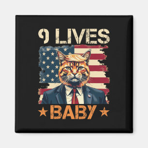 9 Levens Baby Trump 2024 Win Overwinningswinnaar T Magneet