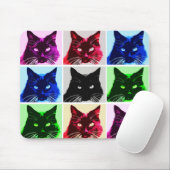 9 levens kat muismat (Met muis)
