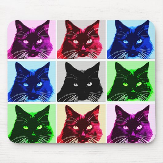 9 levens kat muismat (Voorkant)
