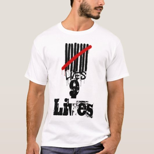 9 Lives T-Shirt (Voorkant)