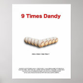 9 maal Dandy Poster (Voorkant)