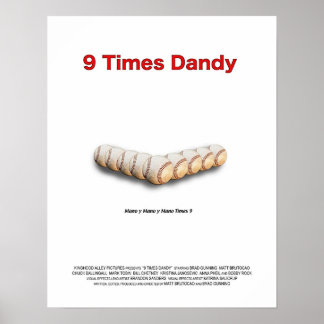 9 maal Dandy Poster