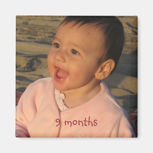 9 maanden, 9 maanden magneet (Voorkant)