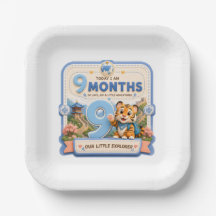 9 Maanden Baby Mijlpaal Kleine Ontdekkingsreiziger