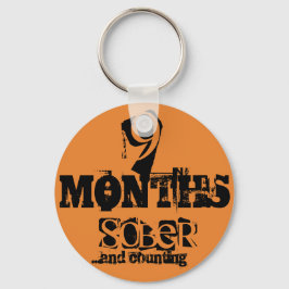 9 maanden obritie sleutelhanger