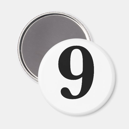 9 MAGNEET (Voorkant / Achterkant)