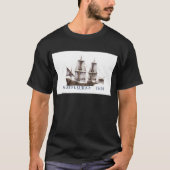 9 mayflower schip t-shirt (Voorkant)