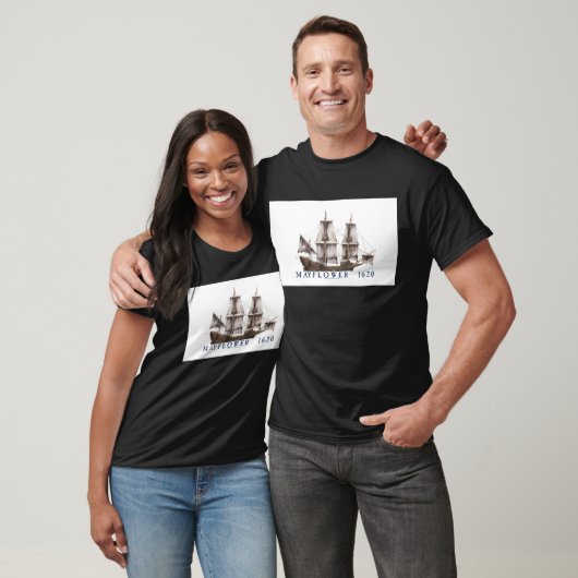9 mayflower schip t-shirt (Unisex)