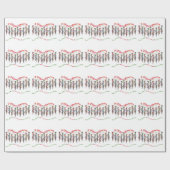 9-Milkers kerstcadeaupapier voor dansgeit Cadeaupapier (Vlak)