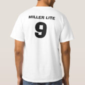 9 MILLER LITE T-SHIRT (Achterkant)