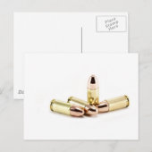 9 mm kogels briefkaart (Voorkant / Achterkant)