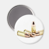 9 mm kogels magneet (Voorkant / Achterkant)