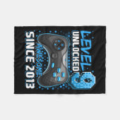 9 Ontgrendeld Geweldige 2013 Videospel 9e Verjaard Fleece Deken (Voorkant (Horizontaal))