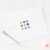 9-Pack stickers Pastel Roze Blauw Groen 90's (Envelop)