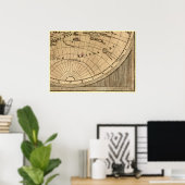 9 Panelkleurversie van de Wereldkaart van het eila Poster (Thuiskantoor)