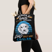 9 Papa Beagle Pa Cooler Tote Bag (Dichtbij)