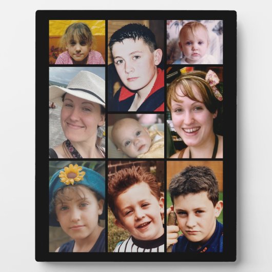 9 photo black display fotoplaat (Voorkant)