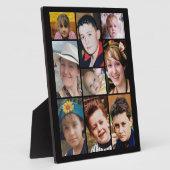 9 photo black display fotoplaat (Zijkant)