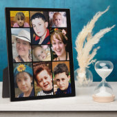 9 photo black display fotoplaat (Zijkant)